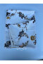 100% Cotton Brown Floral Double Pique 200 X 235 cm - 4