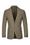 Green Slim Fit Mono Collar Casual Jacket