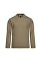 Green Regular Fit Apaş Collar Cotton Sweater