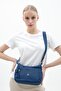 Sç Byn2514 Fabric Crossbody Bag Dark Blue - 2