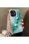 Tecno Spark 10 Pro Compatible Silicone Edge Hard Back Case Couple Phone Case with Floral Pattern - 3