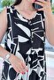 Zero Sleeve Button Detail Viscose Dress 6Y321 - 4
