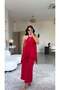 Red Blouse Pants Look Alike Tiril Jumpsuit