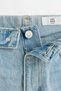 Distressed denim şort - 7