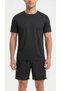 Men's Black Color Breathable Sweat-Wicking Sports T-Shirt - 2