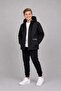 Boy's Hooded Pocket Lined Seasonal Raincoat