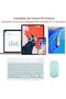 Ultra-Slim Bluetooth Keyboard and Mouse Combo Rechargeable Portable Wireless Keyboard Mouse - 5