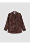 Lcw Grace Plum Ethnic Patterned Women's Shirt - 5