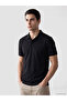 Esvab • Modern & Distinctive Devrik Roba Collar Soft Touch 100% Cotton Men's T-Shirt