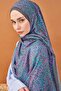 Riva Shawl Tencel Secret Garden Smoked - 2