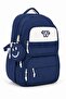 4-Piece Satin Fabric Waterproof Primary School Bag Set with Lunch Bag, Pen Holder and Accessory Bag - 2