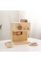Wooden Coffee Machine Role play Montessori toy kids toy, little barista toy - 4