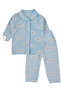 Gift Baby Kids Cotton Embroidered Top and Bottom Set - 2