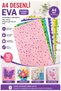 Patterned Eva 10 Colors A4 20X30Cm 1 Pack Bubu Patterned Eva Sponge 10 Colors Colored Eva Handicraft Preschool a
