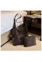 Women Handbag 2 Pieces Large Capacity Shoulder Arm fit Tote Bag For Womens - 2