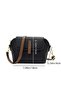 Women's PU Leather Shoulder Bag, Waterproof Crossbody Bag, Korean Style Small Satchel Bag - 7