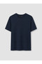 Southblue Navy Blue Crew Neck Printed Men's T-Shirt - 5