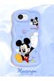 iPhone 17E Compatible Case Camera Protector Blue Silicone Couple Phone Case Cute Pattern - 2