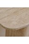 Nordic Console Table for Living Room - Stylish Beige/White Engineered Wood Furniture - 2