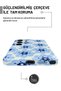 Samsung S25 Ultra Blue Bloom Protect Slim Glossy Full Covering Print Camera Protected Phone Case - 3