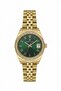 Women's Wristwatch with Green Dial and Gold Color Band 32.5 mm Same as Pictured - 6