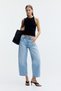Barrel Regular Waist Ankle Jeans