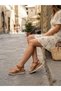 Tan Leather Orthopedic Women's Daily Sandals