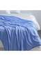 SS25 Arctic Cool Double Cooling Blanket - Blue 220x240 cm | Super King Size | 100% Polyester | Ideal For Hot Sleepers & Summer Nights - 3