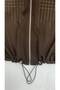 Plus Size Women's Suit with Zippered Collar and Stone Embellishment Detail - 4