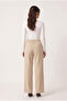Women's High Waist Regular Classic Trousers El-1037 - 3