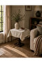 Linen Beige Coverlet, Coffee Table, Washing Machine, Fireplace Table and Multi-Purpose Cover - 3
