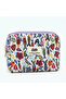 Special Series Mini Size Makeup Bag, 100% Cotton Canvas Fabric, Zippered Cosmetic Bag, 19.5X12.5X7 cm