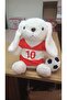 Toy Plush Red White Jersey Football Player Rabbit 45 cm - 3