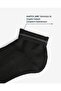 Unisex Seamless Sole Towel Short Sports Socks Black - 2