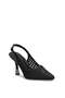 Elit Fls7036-1C Women's Classic Heeled Shoes Black - 4