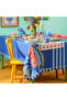 Nilüfer Blue Tablecloth 160X240 cm - 2