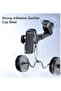 C139 Cell Phone Automobile Cradles Adjustable Car Cell Phone Mount Base Broadcasting Phone Stand, Automatic Clip Suction Cup Car Holder. - 3