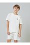 Teen Boys Textured Oversized T-Shirt and Shorts Set - 2