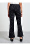 Teen Girls Dot Print Flared Leggings - 4