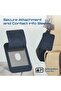 Promate Hushtag Hushtag Anti-loss Smart Luggage Tag With Apple Find My, Rfid Blocking, Wireless Charging, Leather Travel Tag With 6-month Battery, Bluetooth 5.2, Adjustable Strap - BLUE - 3