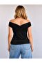 Women's Madonna Collared Sandy Blouse with Gathered Detail - 2
