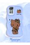 Redmi Note 11 Pro 4g Compatible Case Camera Protector Blue Silicone Couple Phone Case Kitty Pattern - 2