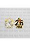 Fifa World Cup 2026 Metal Sticker with 3M Adhesive for Car, Laptop, Water Bottle, Mobile Phone & Notebook | Self-Adhesive - 2