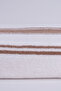 100% Cotton Beach Towel 90X180 Yarn Dyed (Beige-White) - 4