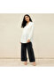Tencel Longline Shirt with Chest Pocket - 3