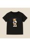 Teddy Bear Printed Crew Neck Cotton Short Sleeve Kids & Youth T-Shirt