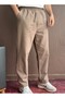 Men's 3-Piece Comfortable Fit Linen Trousers with Elastic Waist - 2