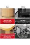 Coffee Table 2 Tier Wooden Coffee Table Modern Sofa Table with Open Storage Space Center Table for Living Room Office Bedroom Reception Room (60 * 30 * 53cm) - 8