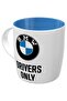 Nostalgic-Art Retro Coffee Mug, 330 Ml, Bmw – Drivers Only – Gift for Bmw Accessory Fans F