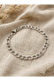 Men's Silver Color Figaro Chain Bracelet Shiny Design Casual and Classic Stylish Accessory - 2